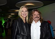 bei der München Premiere zu Gast: Nina Ruge, Leslie Mandokie (©Foto: Ingrid Grossmann)
